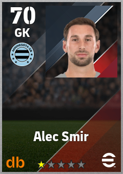 Alec Smir eFootball player card