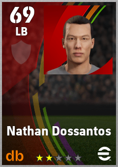Nathan Dossantos eFootball player card