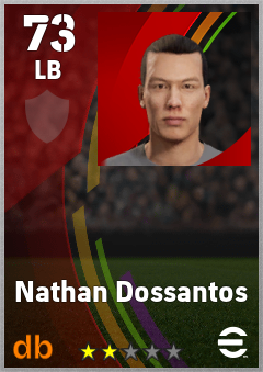 Nathan Dossantos eFootball player card