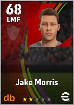 Jake Morris eFootball player card