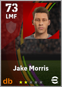 Jake Morris eFootball player card