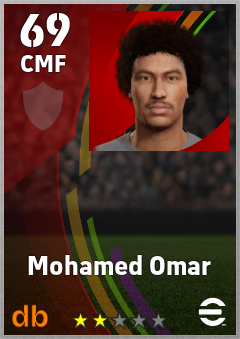 Mohamed Omar eFootball player card