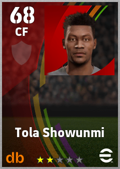 Tola Showunmi eFootball player card
