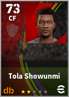 Tola Showunmi eFootball player card