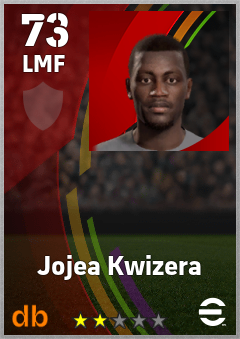Jojea Kwizera — LMF, OVR 73, MAX 73