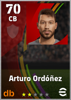 Arturo Ordóñez eFootball player card