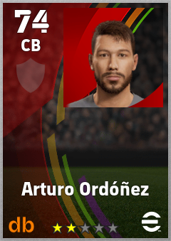 Arturo Ordóñez eFootball player card