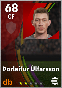 Þorleifur Úlfarsson eFootball player card