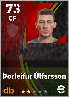 Þorleifur Úlfarsson eFootball player card