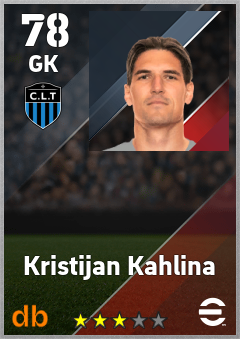 Kristijan Kahlina — GK, OVR 78, MAX 78