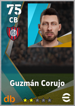 Guzmán Corujo — CB, OVR 75, MAX 75