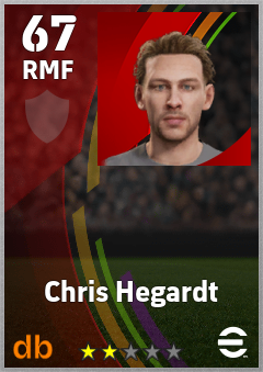 Chris Hegardt eFootball player card