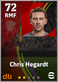 Chris Hegardt eFootball player card