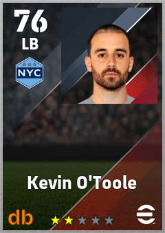 Kevin O'Toole — LB, OVR 76, MAX 76