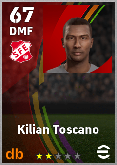 Kilian Toscano eFootball player card