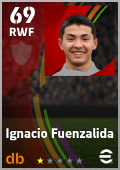 Ignacio Fuenzalida — RWF, OVR 69, MAX 69