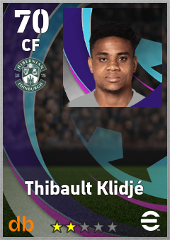 Thibault Klidjé eFootball player card