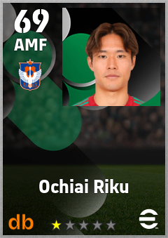 Ochiai Riku — AMF, OVR 69, MAX 69
