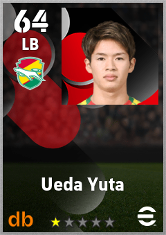 Ueda Yuta — LB, OVR 64, MAX 64