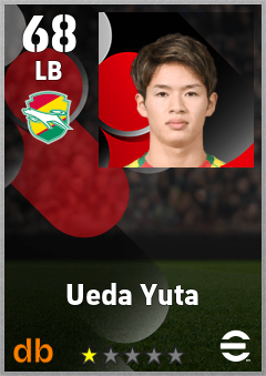 Ueda Yuta — LB, OVR 68, MAX 68