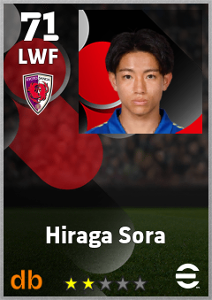 Hiraga Sora — LWF, OVR 71, MAX 71