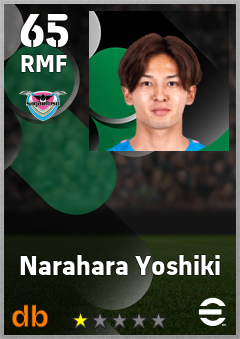 Narahara Yoshiki — RMF, OVR 65, MAX 65
