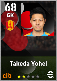 Takeda Yohei eFootball player card