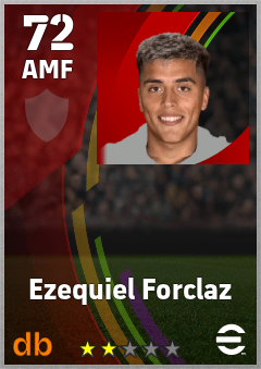 Ezequiel Forclaz — AMF, OVR 72, MAX 72