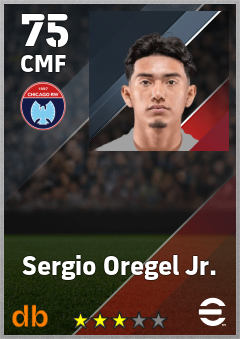 Sergio Oregel Jr. eFootball player card