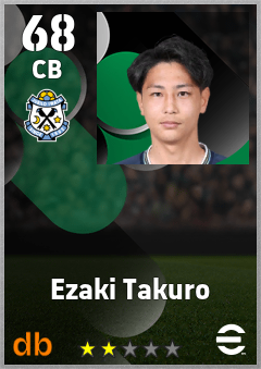 Ezaki Takuro eFootball player card