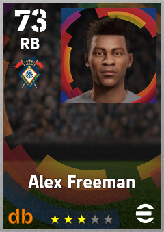 Alex Freeman eFootball player card