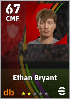 Ethan Bryant eFootball player card
