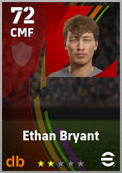 Ethan Bryant eFootball player card