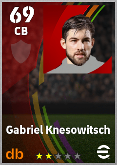 Gabriel Knesowitsch eFootball player card