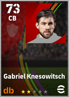 Gabriel Knesowitsch eFootball player card