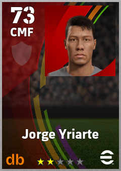 Jorge Yriarte eFootball player card