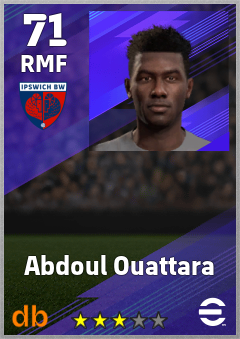 Abdoul Ouattara — RMF, OVR 71, MAX 71
