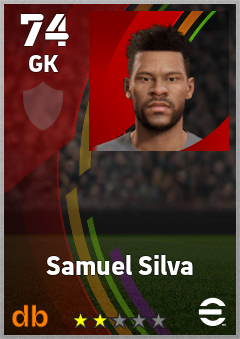 Samuel Silva — GK, OVR 74, MAX 74