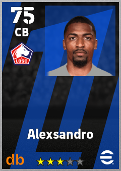 Alexsandro eFootball player card