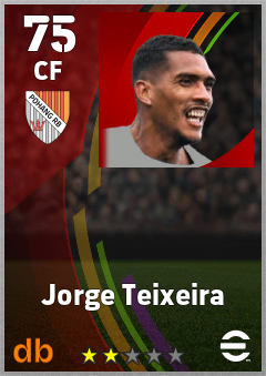 Jorge Teixeira — CF, OVR 75, MAX 75
