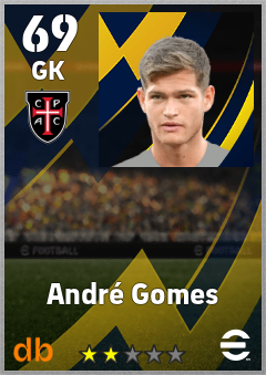André Gomes — GK, OVR 69, MAX 69