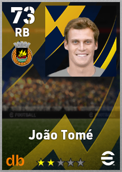 João Tomé eFootball player card