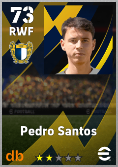 Pedro Santos — RWF, OVR 73, MAX 73