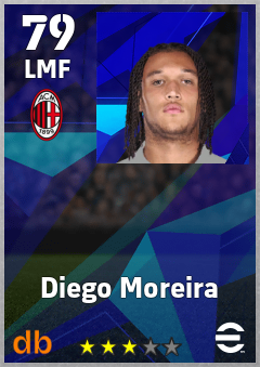 Diego Moreira — LMF, OVR 79, MAX 79