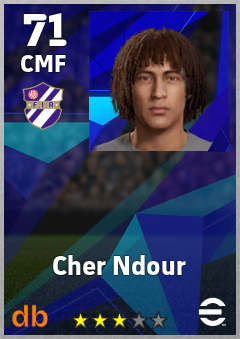 Cher Ndour eFootball player card