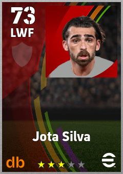 Jota Silva eFootball player card