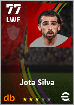 Jota Silva eFootball player card