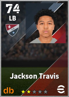 Jackson Travis — LB, OVR 74, MAX 74