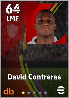 David Contreras eFootball player card