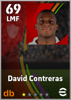 David Contreras — LMF, OVR 69, MAX 69